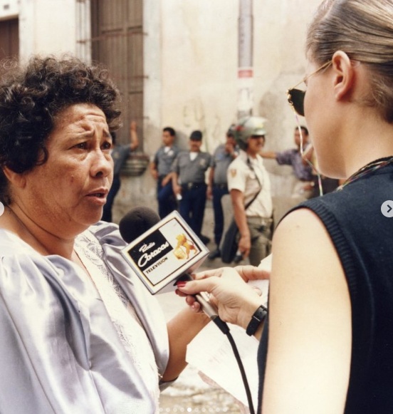 La primera vez que Ana Vaccarella fue reportera