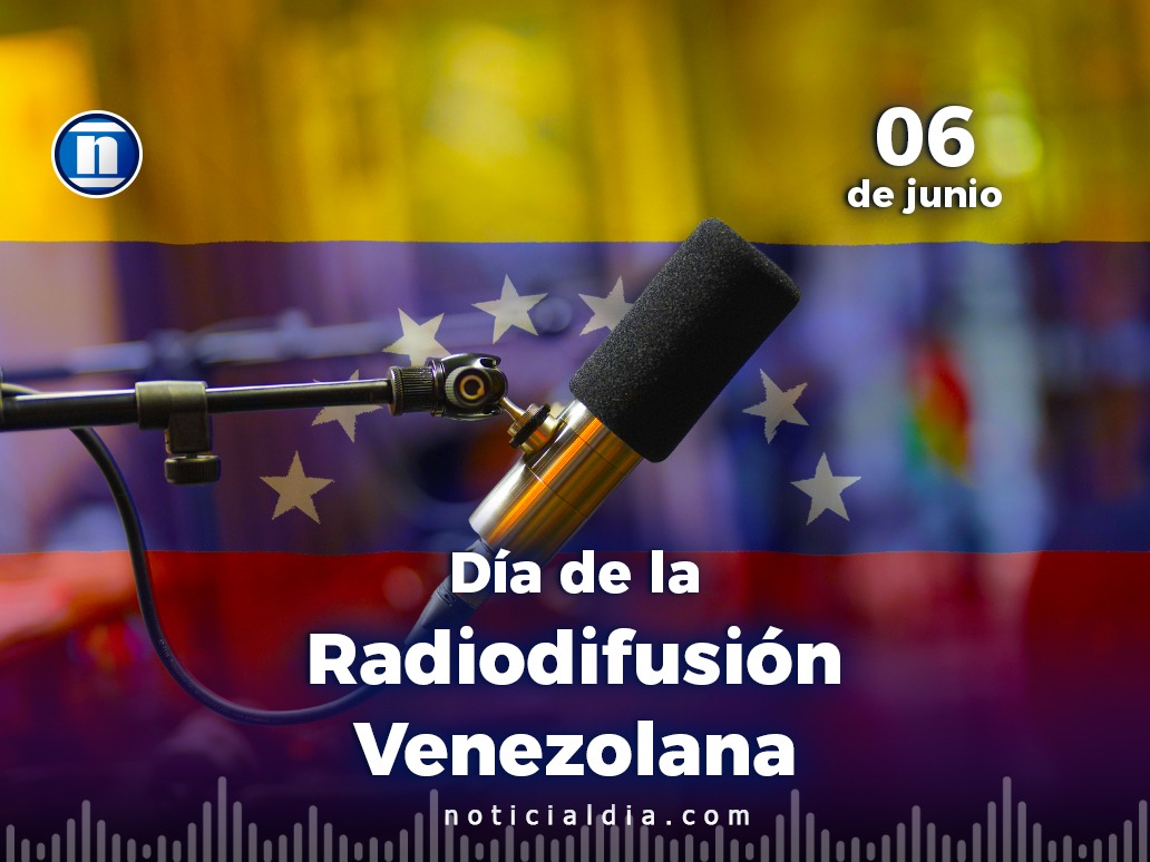 El 6 de junio se celebra el Día de la Radiodifusión en Venezuela
