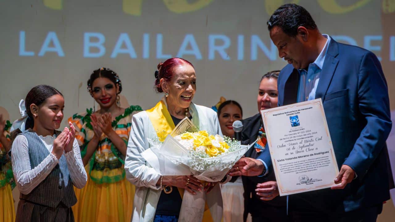 Maracaibo se reúne para rendirle homenaje a “la bailarina del pueblo” Yolanda Moreno