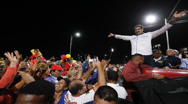 Nicolás Maduro inauguró tramo Hugo Chávez de la autopista Bicentenaria en Nueva Esparta
