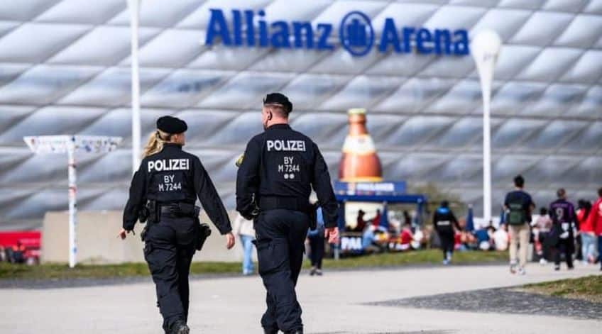 Alemania empezó a reforzar la seguridad a pocos días de dar inicio a la Eurocopa