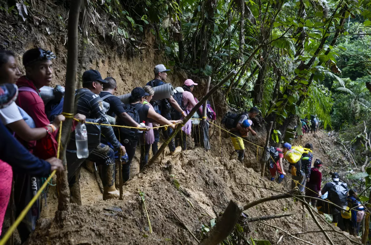 Más de 170 mil migrantes cruzaron la selva del Darién en 2024, la mayoría son de Venezuela