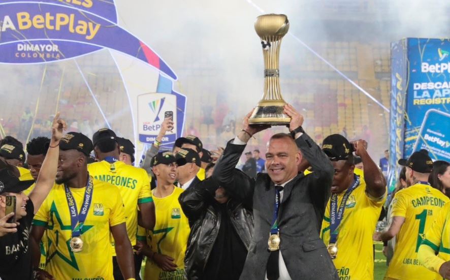 ¡Histórico! Rafael Dudamel conduce al Bucaramanga a su primer título en el fútbol colombiano