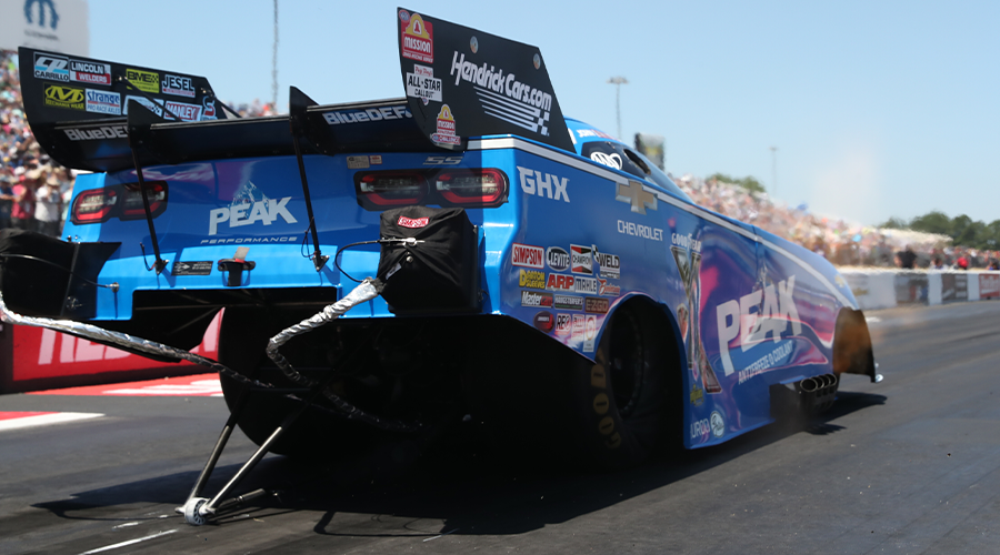 Leyenda de la NHRA fue hospitalizado tras tener un accidente en las eliminaciones de los Nacionales de Virginia