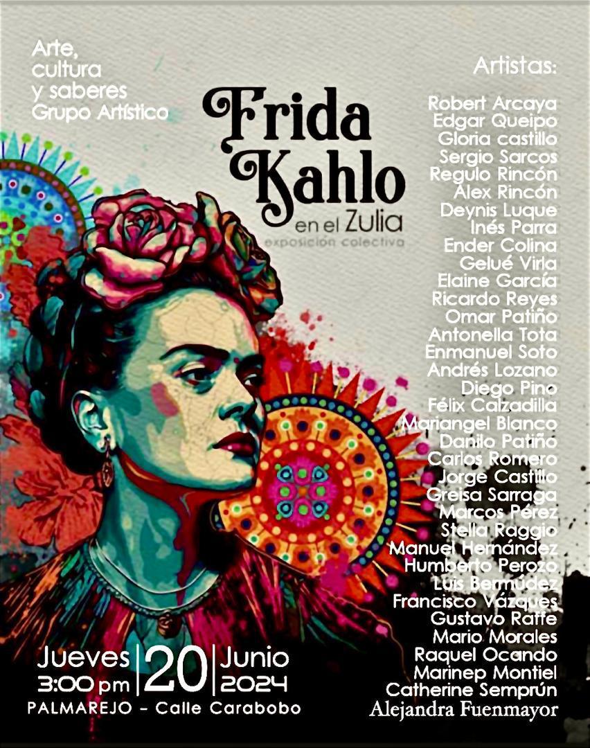 En Palmarejo de calle Carabobo: Inauguran la colectiva de arte Frida Khalo en el Zulia