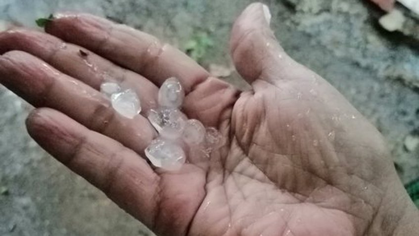 Reportan que granizó en Maracaibo