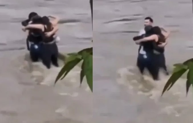 Mueren tres jóvenes arrastrados por la corriente de un río en Italia: Se abrazaron para despedirse