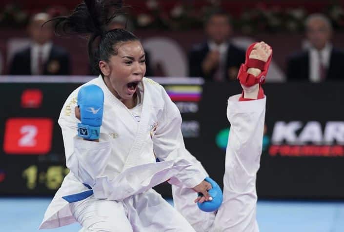 Yorgelis Salazar se llevó el oro en la final del Karate 1 Premier League