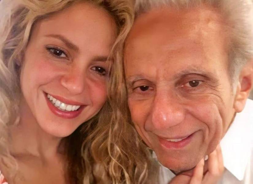 Padre de Shakira presenta leve mejoría tras ser hospitalizado