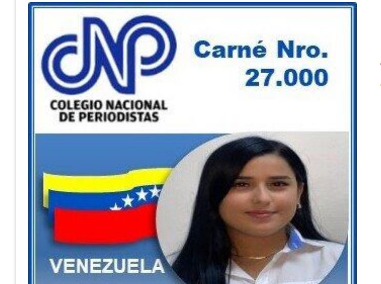 Cifra récord: Es zuliana la periodista registrada con el número 27 mil inscritos en el CNP