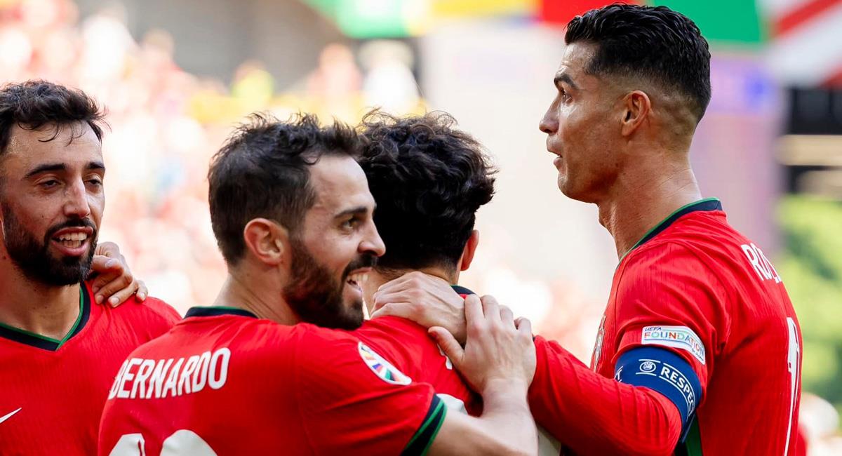 Portugal clasificó a los octavos de final de la Eurocopa tras vencer a Turquía