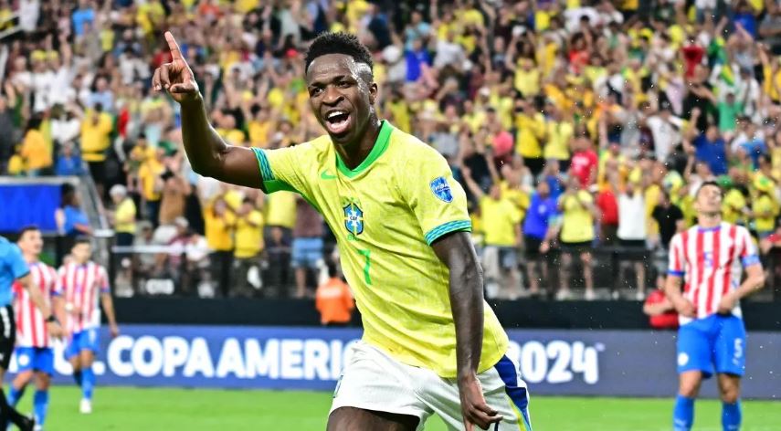 Copa América 2024: Brasil se reivindica y golea a Paraguay con Vinicius como protagonista