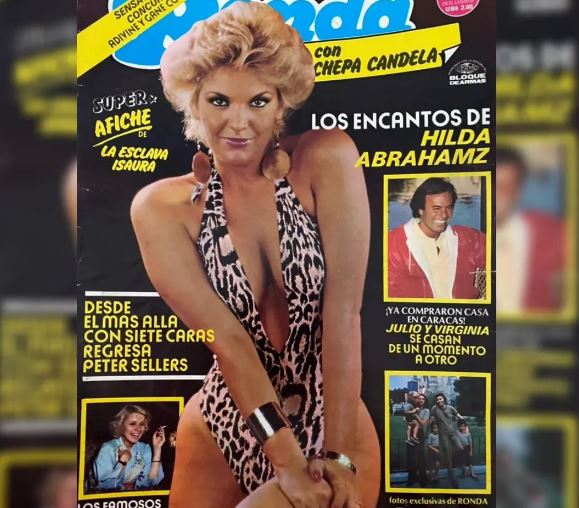 La diosa Hilda Abrahamz a los 64 y con los encantos intactos