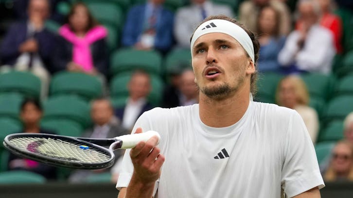 Alexander Zverev cae eliminado en octavos de final de Wimbledon