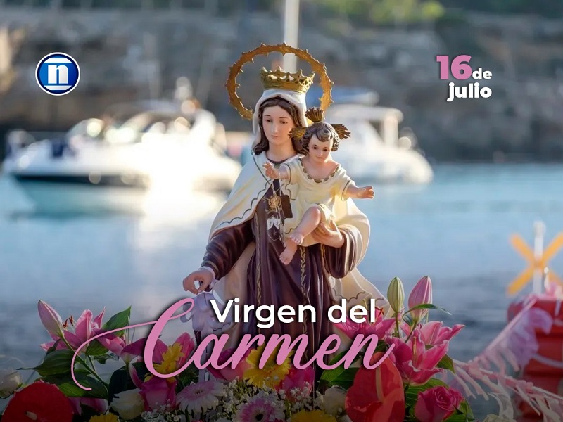 Hoy es día de la Virgen del Carmen: Patrona de la seguridad, los conductores y marineros