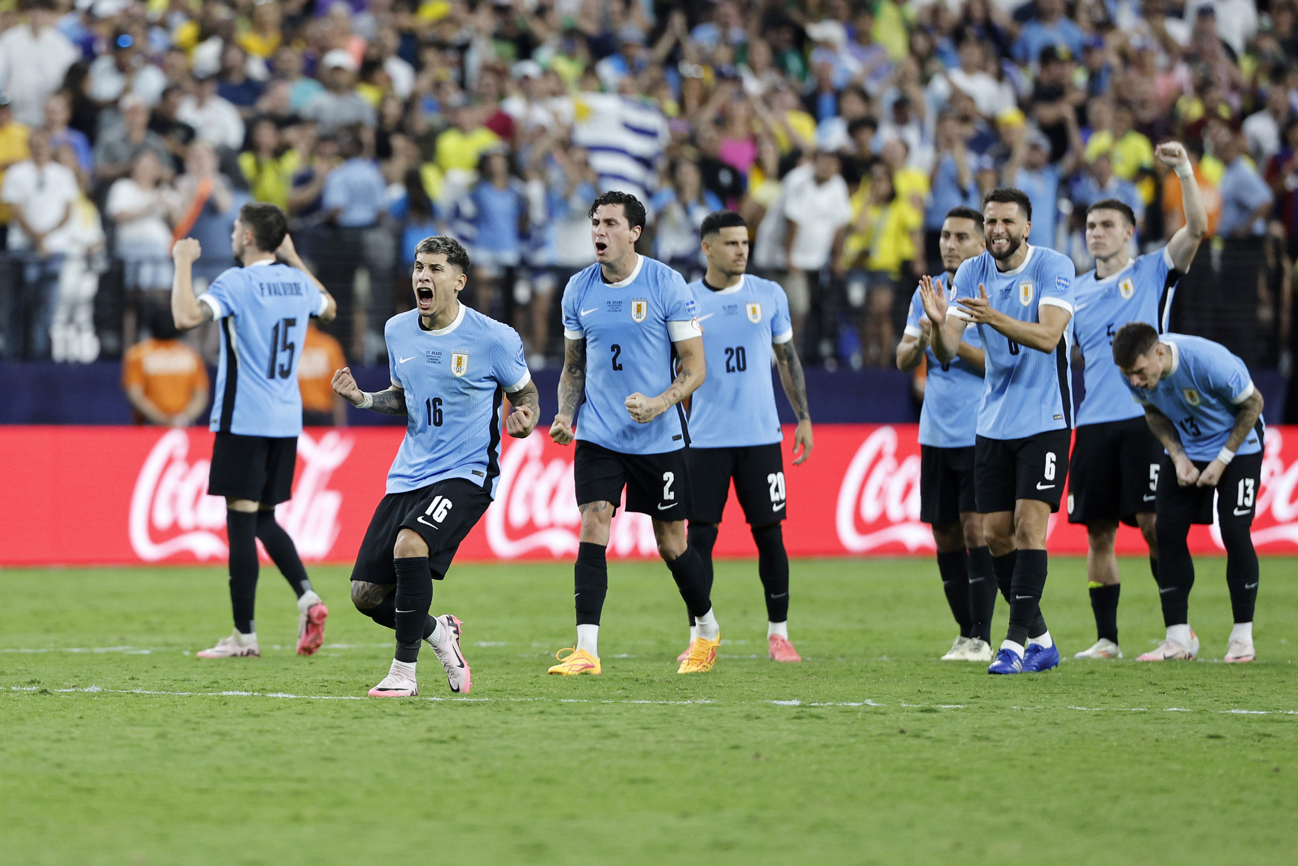 Uruguay eliminó a Brasil y sueña con ganar la Copa América