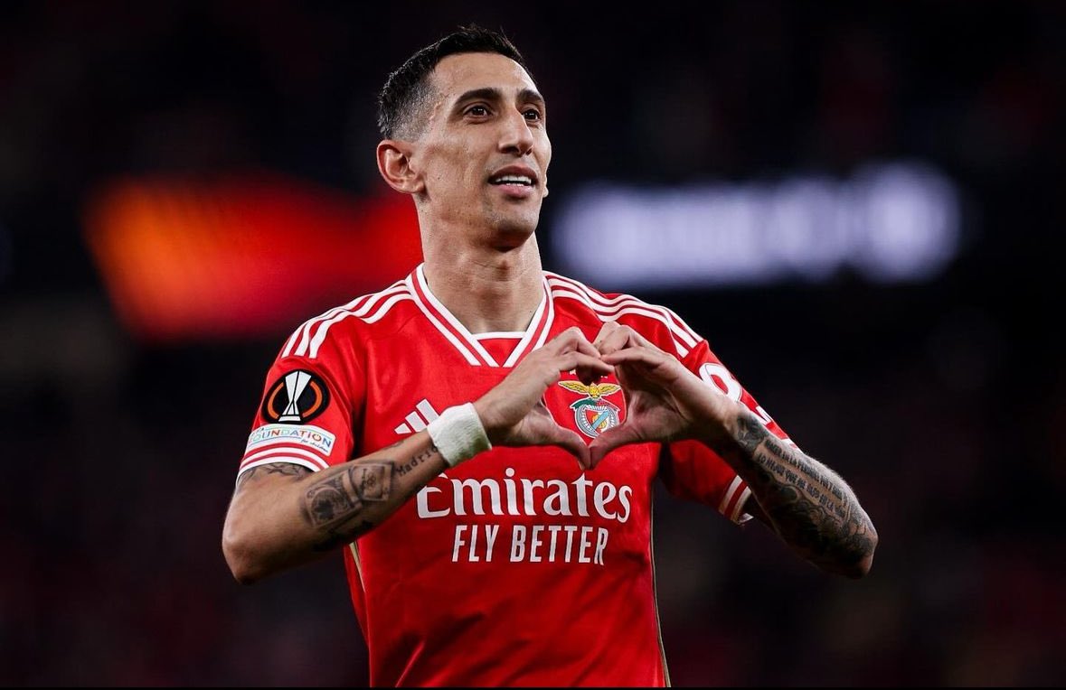 Ángel Di María seguirá en Benfica hasta 2025