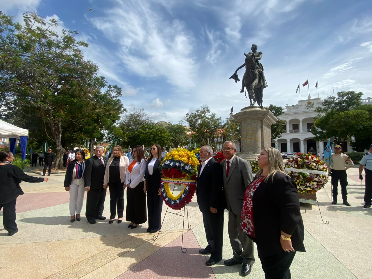 Con varios actos la Gobernación del Zulia conmemoró los 213 años de la Declaración de la Independencia