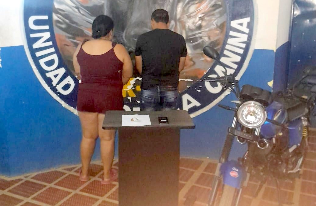 Detenida una pareja por trasladar droga en una motocicleta en San Francisco