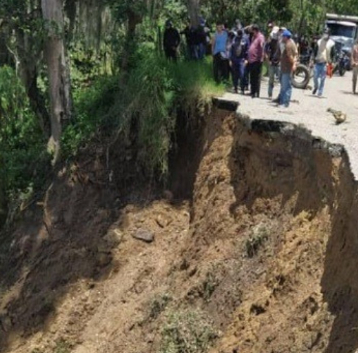 Reportan deslizamientos de tierra en Trujillo producto de las lluvias