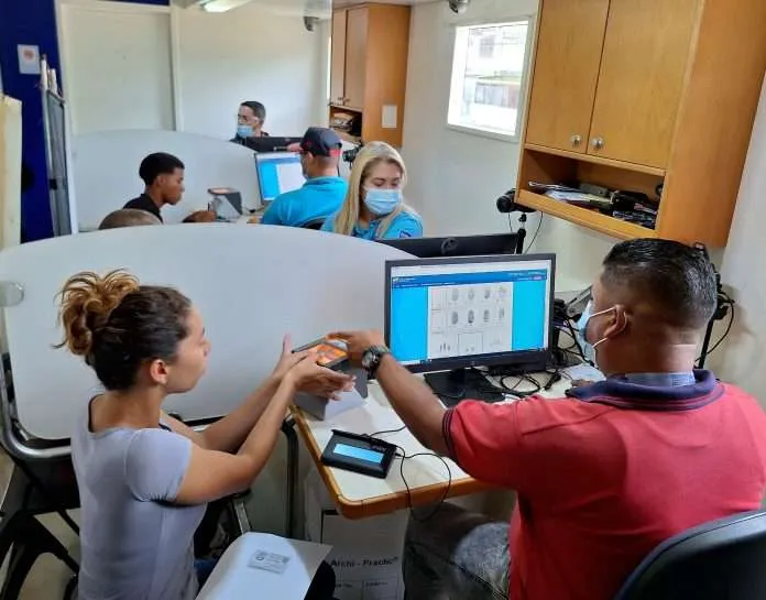 Saime desplegó jornada de cedulación especial en Cumanacoa para atender a los afectados por inundaciones