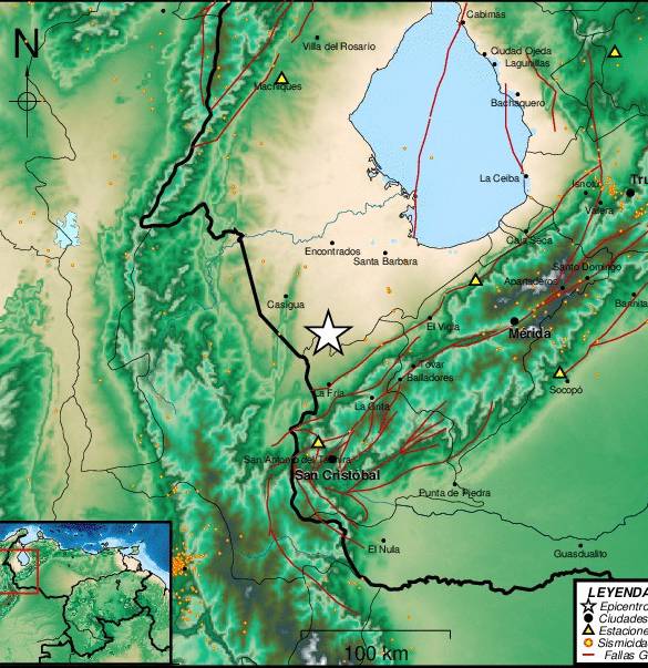 Funvisis informó sismo no sentido en Táchira