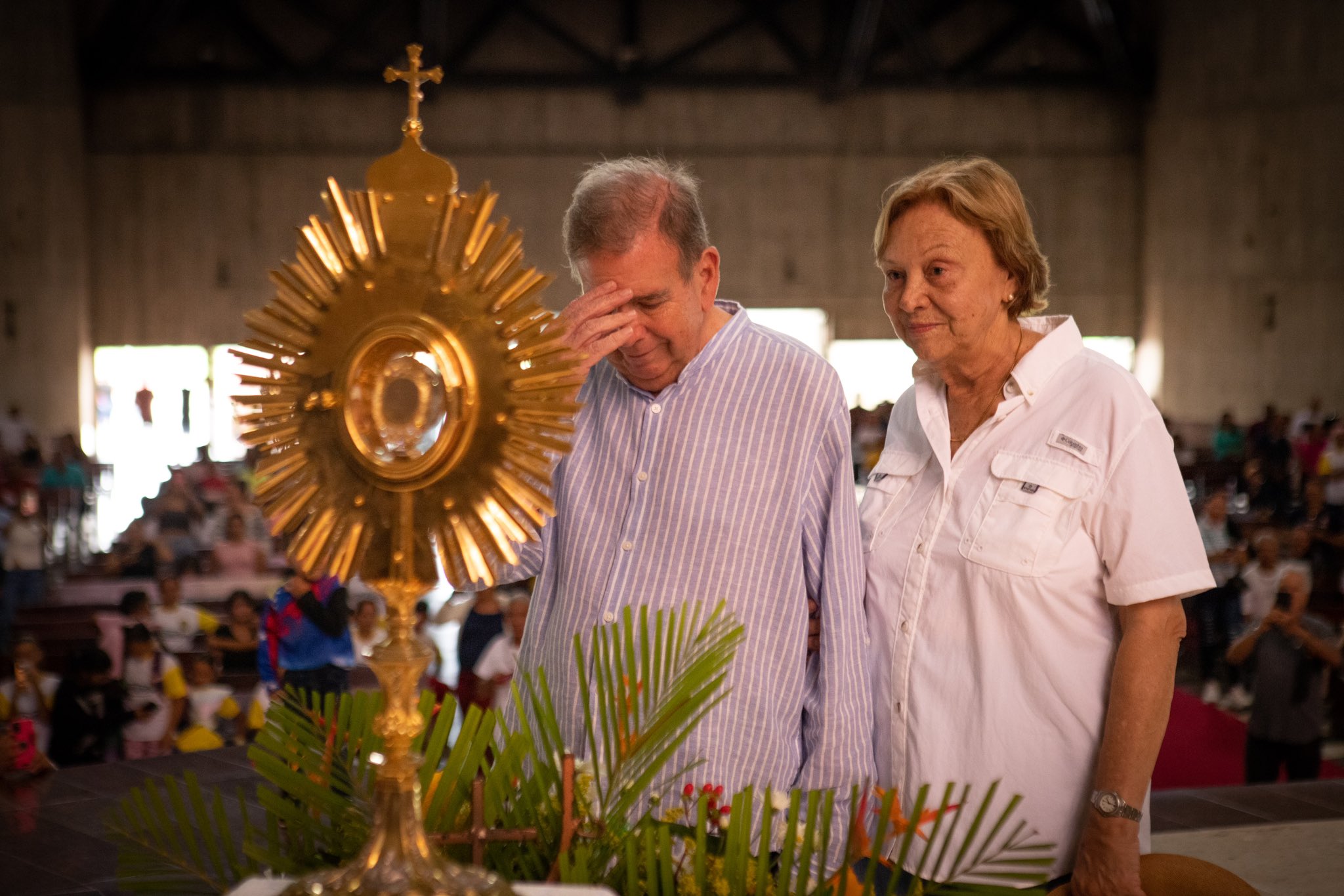 González Urrutia visitó santuario de la Virgen de Coromoto en Guanare