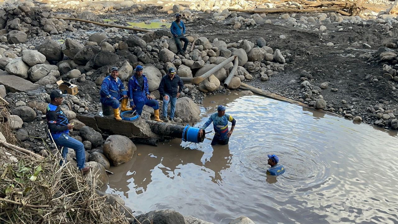 Comunidad Cumanacoa recupera el servicio de agua potable