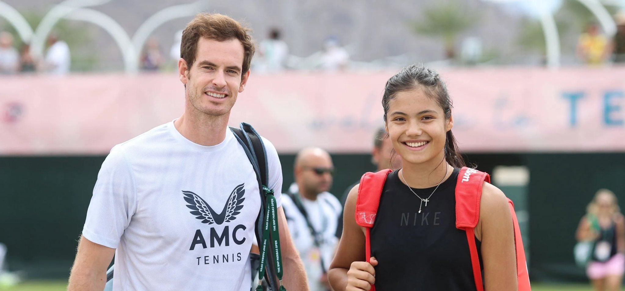 Andy Murray jugará dobles mixtos junto a Emma Raducanu en Wimbledon