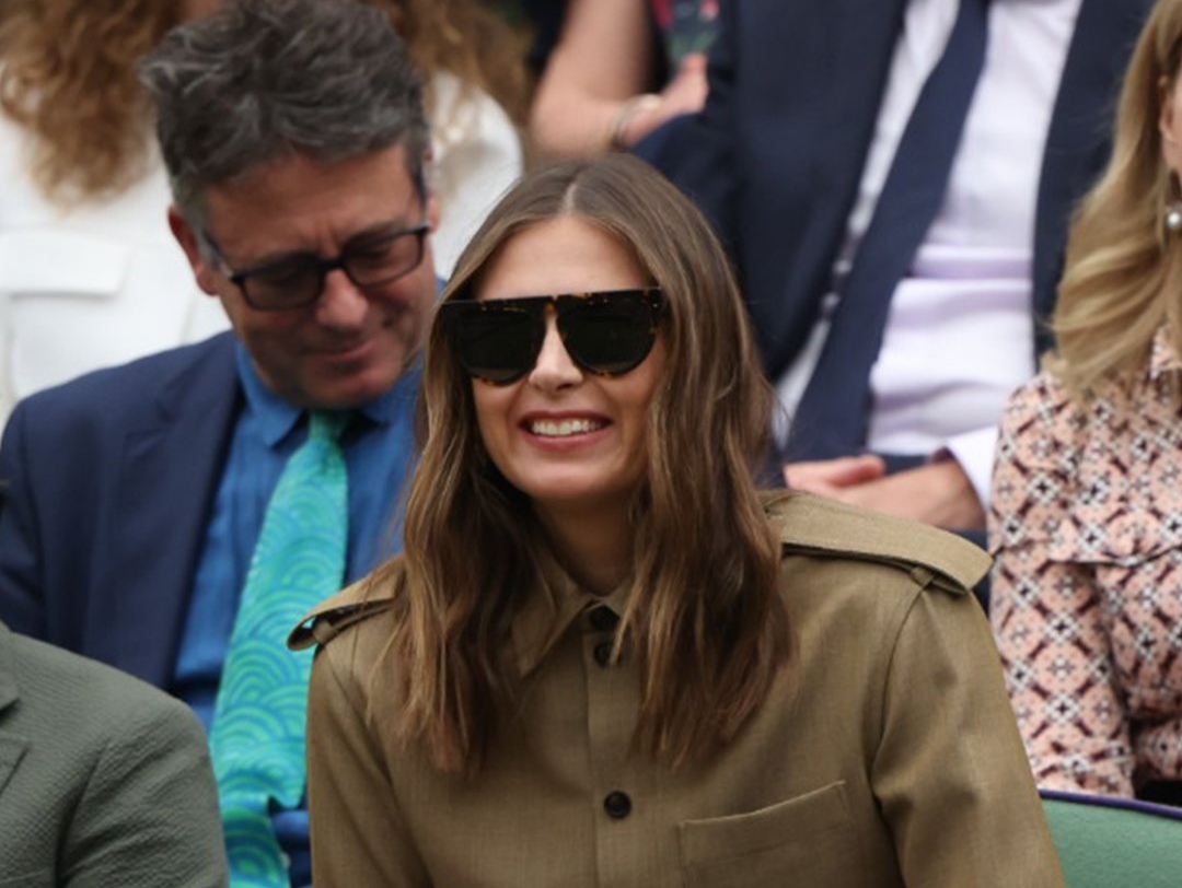 María Sharapova visitó Wimbledon a veinte años de su primer título de Grand Slam