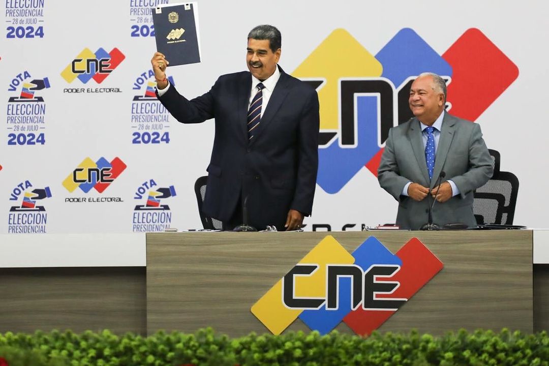 CNE proclamó a Nicolás Maduro como presidente constitucional de la República