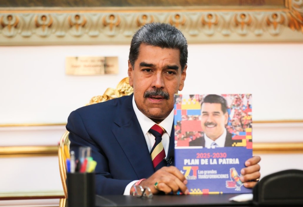 Maduro emite mensaje al país de cara a las elecciones de este #28Jul y presenta el Plan de la patria 2025-2030