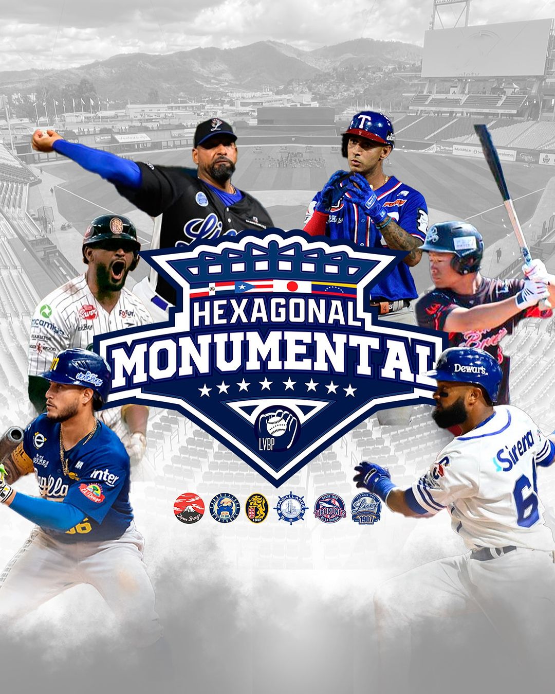 El Hexagonal Monumental se jugará previo al inicio de temporada de la LVBP