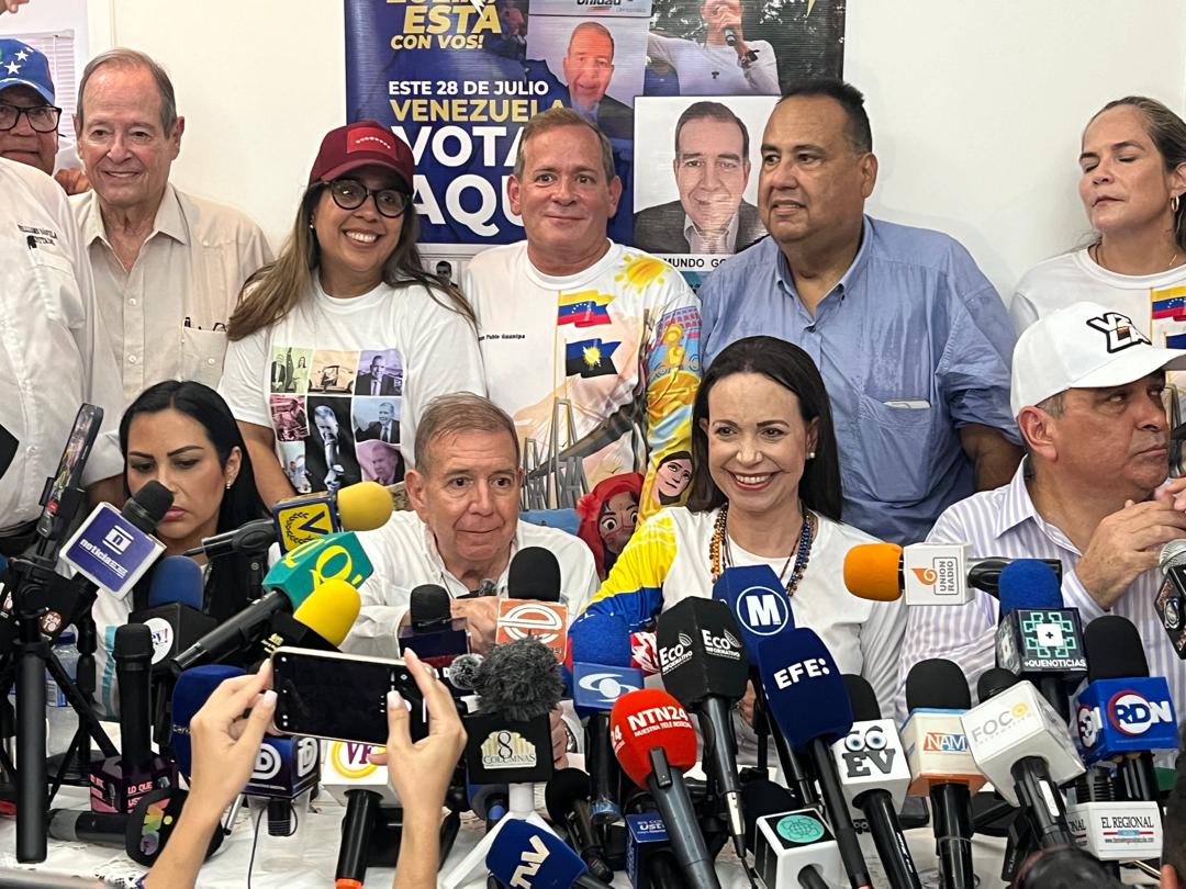 María Corina Machado: Los ojos del mundo están en Venezuela y los del Zulia son los del país