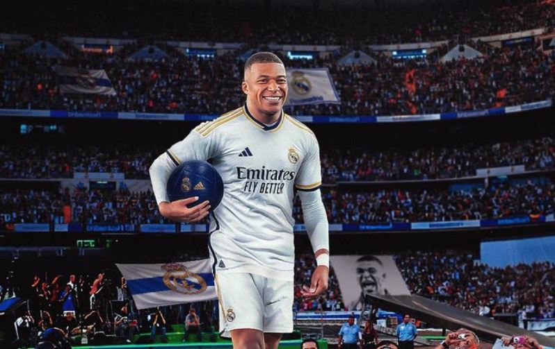 El Santiago Bernabéu se prepara para la presentación de Kylian Mbappé