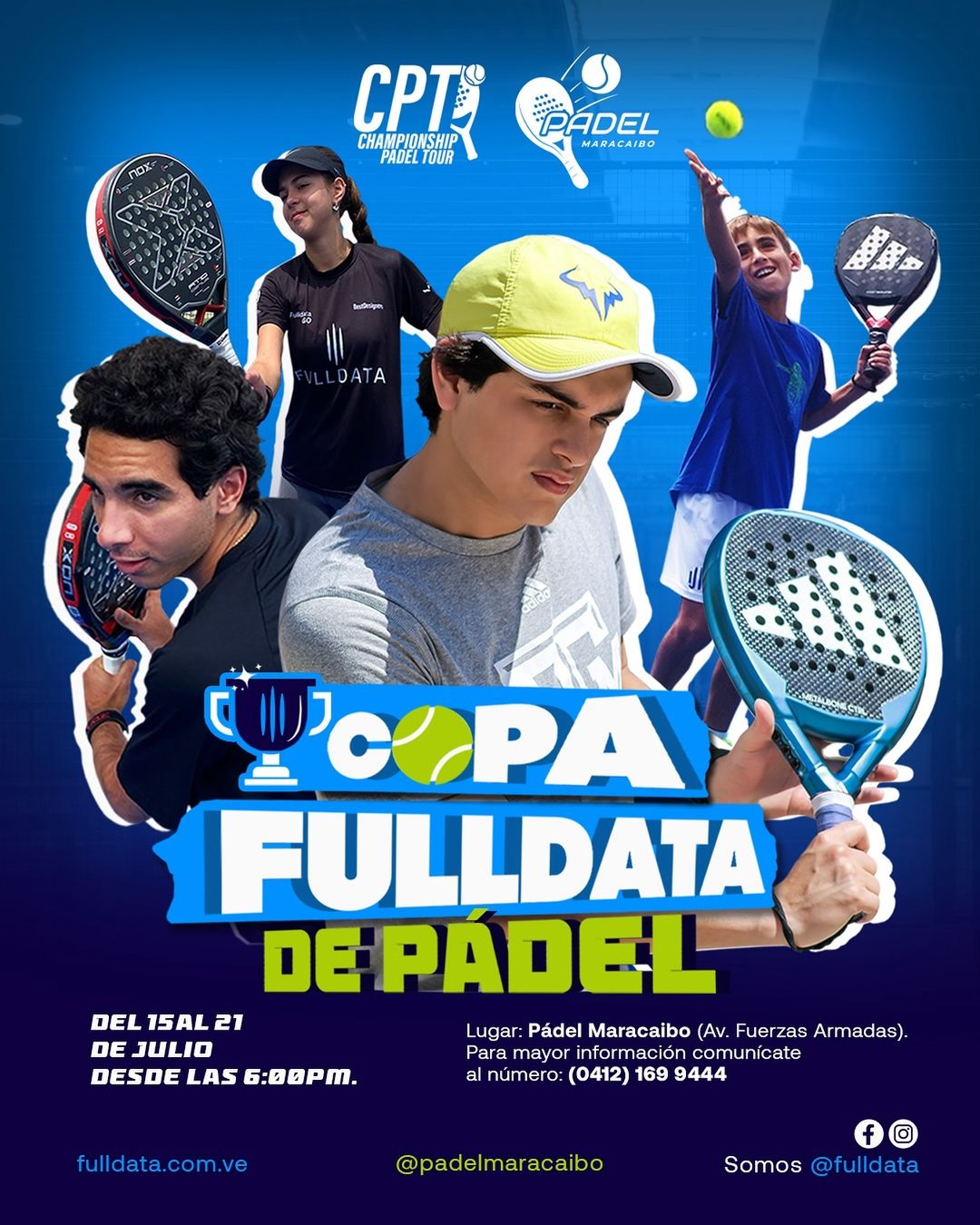 Arranca la segunda edición Championship Pádel Tour Copa Full Data