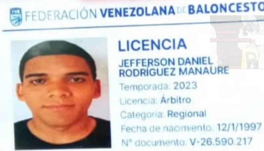 Murió árbitro de baloncesto tras caer en un precipicio evitando que le robaran su moto