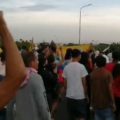 Vecinos de Pomona protestan en desacuerdo a resultados de las elecciones presidenciales