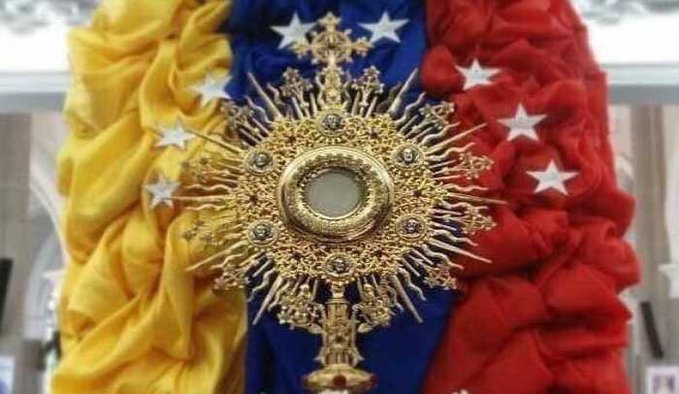 Iglesia católica celebra 125 años de la consagración de Venezuela al Santísimo Sacramento