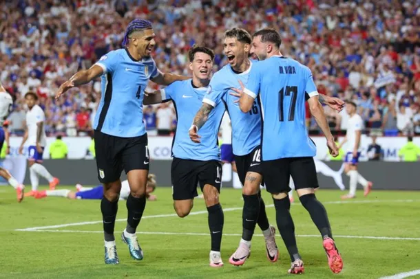 Uruguay finalizó con puntaje ideal la fase de grupos de la Copa América