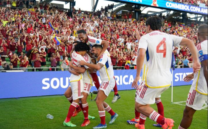 El Q2 Stadium albergó 20.240 fanáticos durante el duelo entre Venezuela y Jamaica