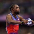 Noah Lyles ganó la medalla de oro en los 100 metros de atletismo en un final épico