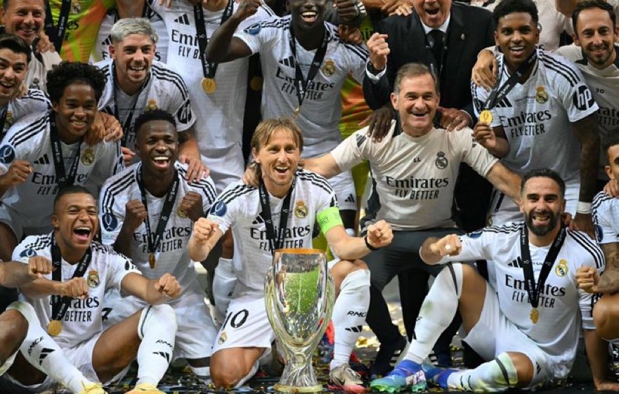 Real Madrid derrotó a Atalanta y es el supercampeón de Europa