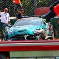 El Safety Car de la F1 perdió el control en la prueba del Gran Premio de Italia y sufrió accidente