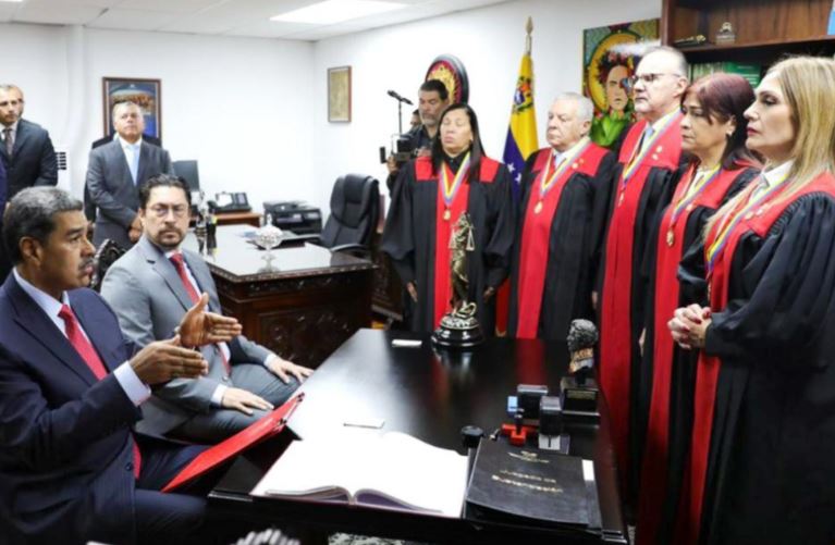 Excandidatos presidenciales comparecen ante el TSJ para el peritaje a los comicios en Venezuela