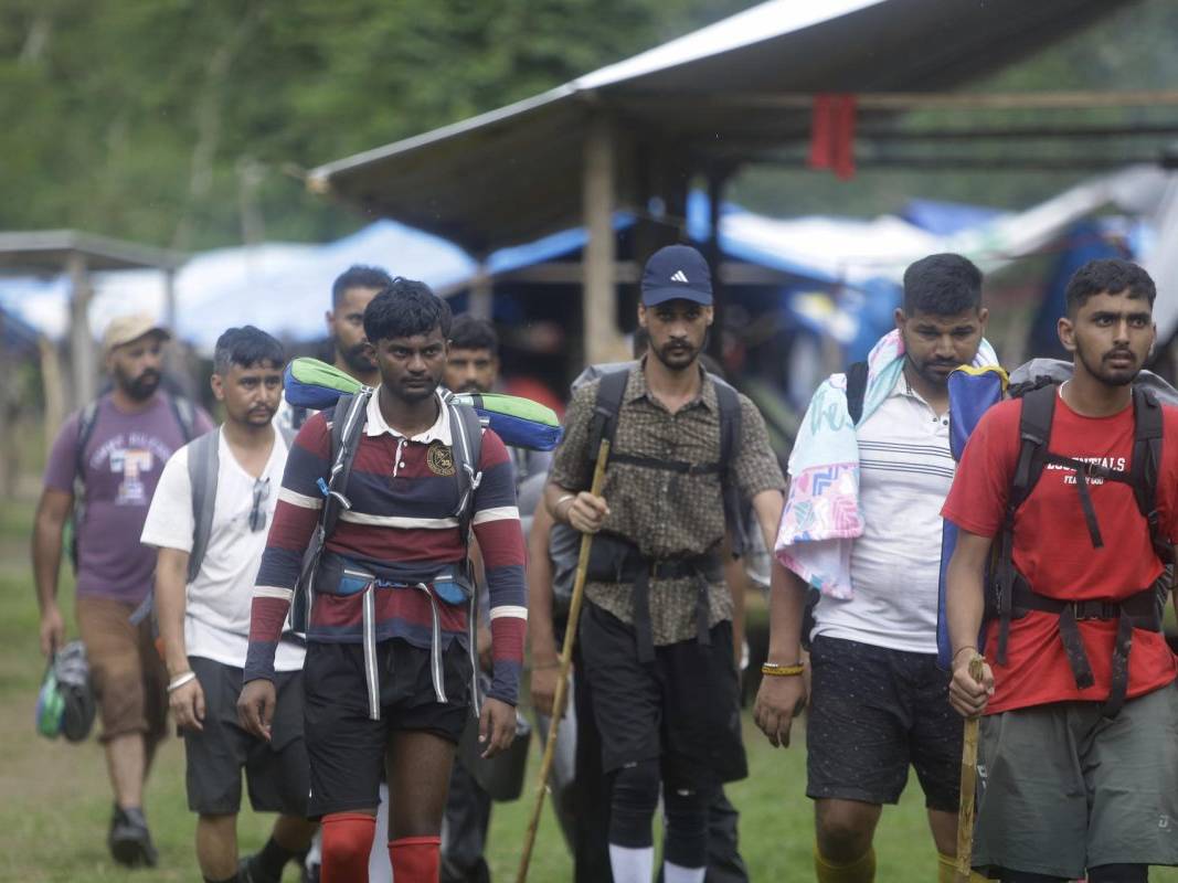 Ubican campamento clandestino de migrantes en el Darién