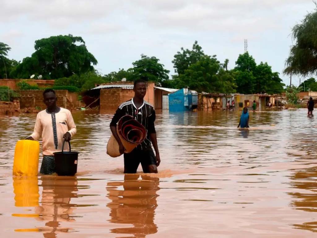 Inundaciones dejan 20 muertos y daños materiales en Níger