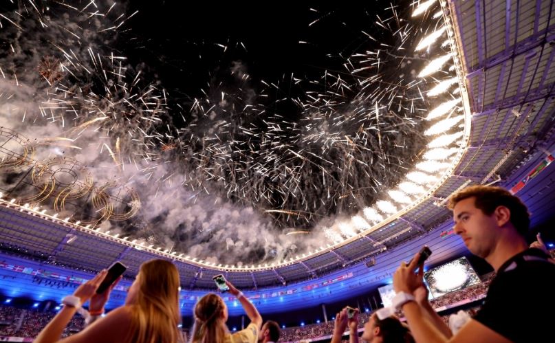 París se despidió de los Juegos Olímpicos con una impresionante ceremonia de clausura