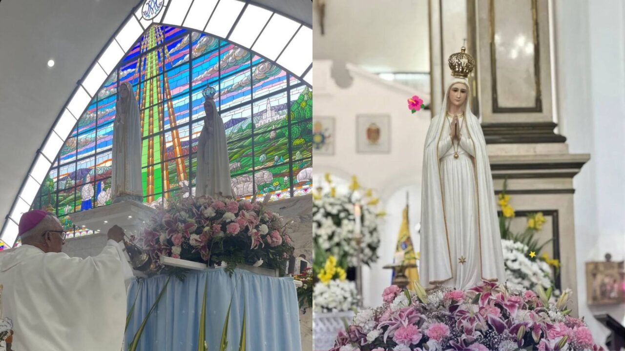 Así llegó la imagen de Nuestra Señora de Fátima a Venezuela