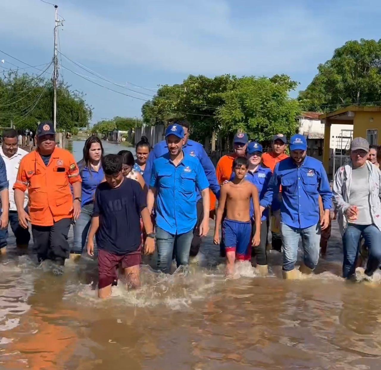 El gobierno regional se despliega en Barranquitas para atender la emergencia por las inundaciones